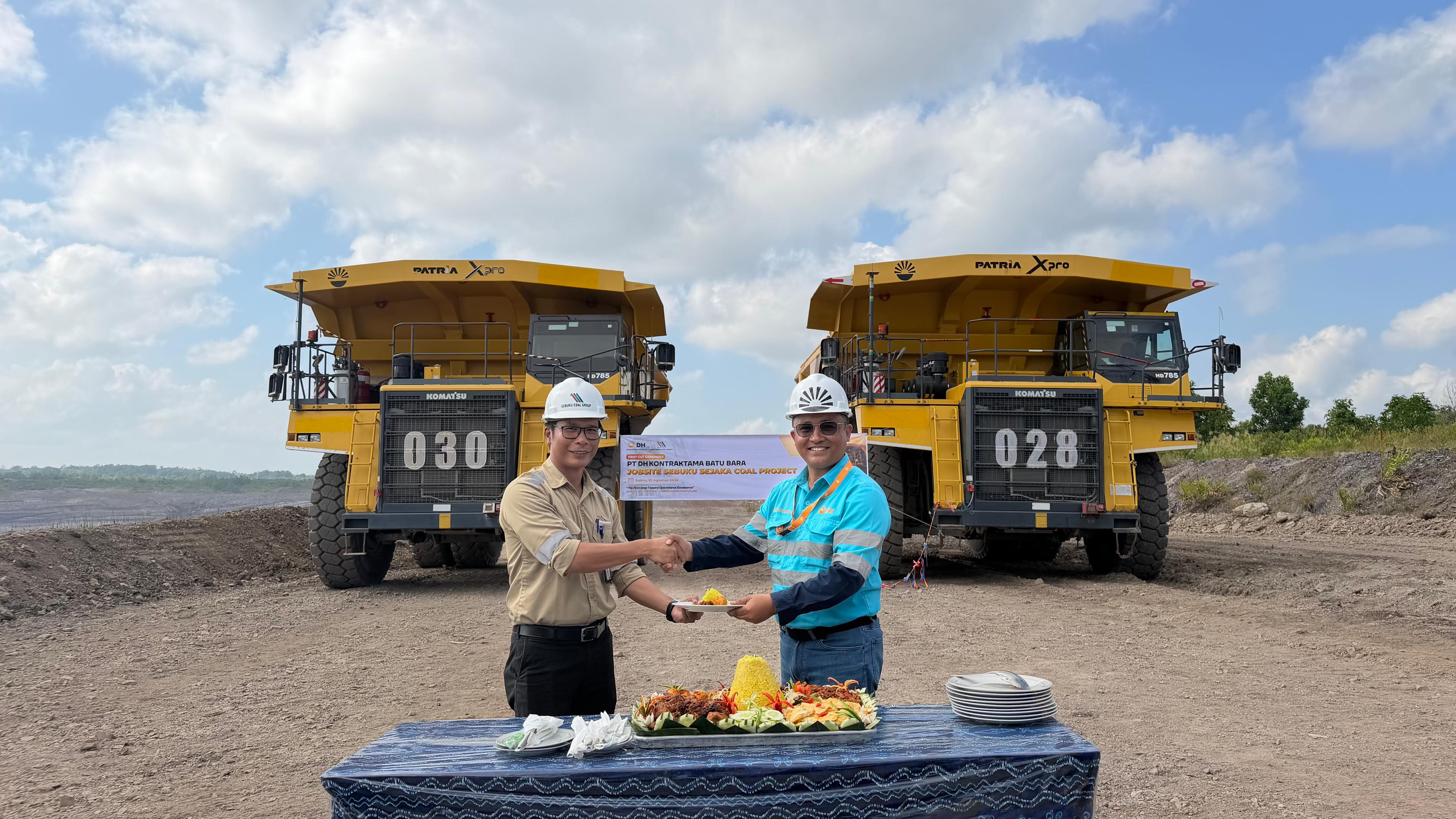 First Cut Ceremony Sebuku Sejaka Coal